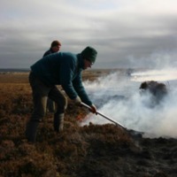 Dunnet Head Fire Apirl 2009.