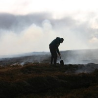 Dunnet Head Fire April 2009.