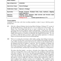 Morris Pottinger interview transcription.pdf